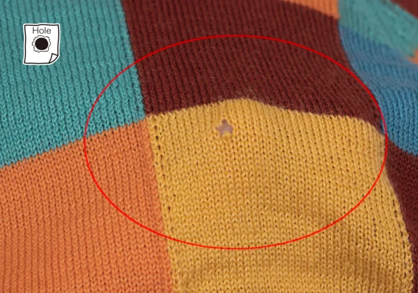 COMME des GARCONS HOMME PLUS Colorful Check Jacquard Psychedelic Knit Cardigan K-175823_003