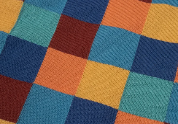 COMME des GARCONS HOMME PLUS Colorful Check Jacquard Psychedelic Knit Cardigan K-175823_013