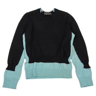 COMME des GARCONS HOMME PLUS Docking Wool Knit Top