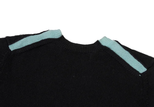 COMME des GARCONS HOMME PLUS Docking Wool Knit Top K-175825_017