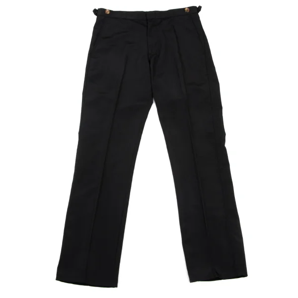 COMME des GARCONS HOMME PLUS Rayon Poly Pants Black M K-175827_001