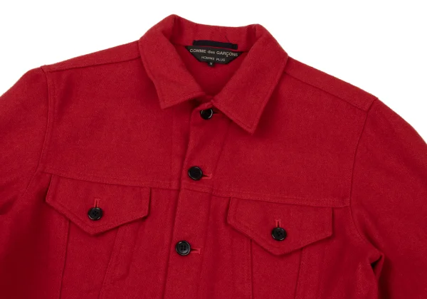 COMME des GARCONS HOMME PLUS Wool Tracker Jacket K-175829_002
