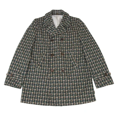COMME des GARCONS HOMME PLUS Geometric Design Half Coat