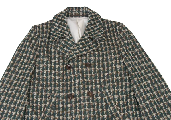 COMME des GARCONS HOMME PLUS Geometric Design Half Coat K-175830_002