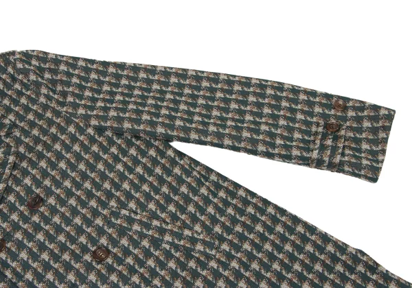 COMME des GARCONS HOMME PLUS Geometric Design Half Coat K-175830_007