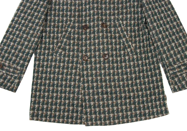 COMME des GARCONS HOMME PLUS Geometric Design Half Coat K-175830_009