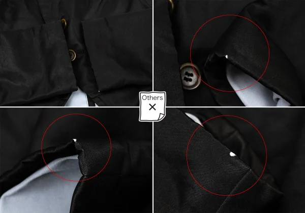 COMME des GARCONS Dyed Poly Silk Jacket K-175832_010