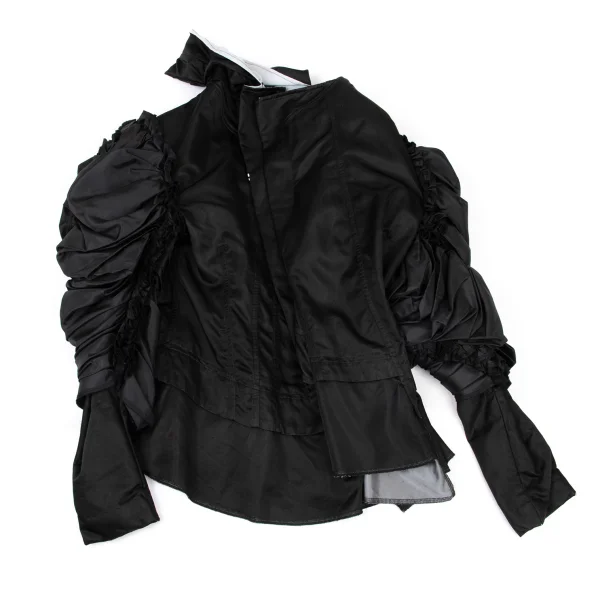 COMME des GARCONS Dyed Poly Silk Sleeves Design Skirt K-175833_002
