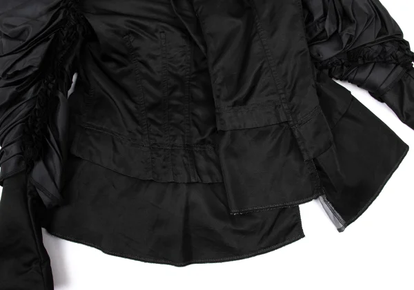 COMME des GARCONS Dyed Poly Silk Jacket & Skirt K-175834_015
