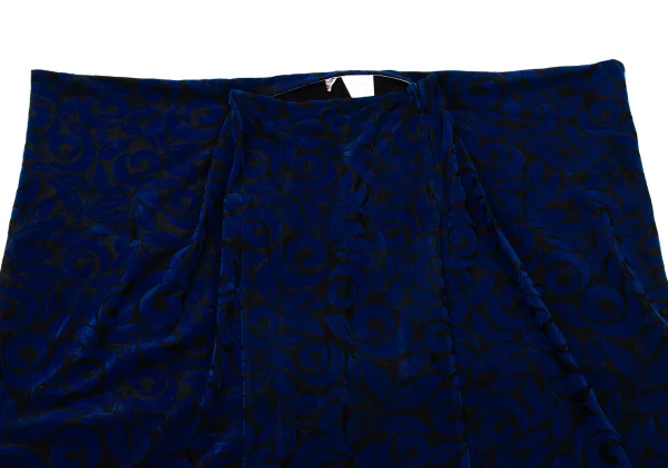COMME des GARCONS Botanical Flocky Drape Skirt K-175835_003