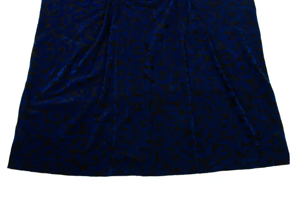 COMME des GARCONS Botanical Flocky Drape Skirt K-175835_006