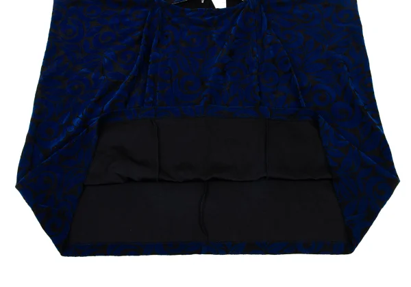 COMME des GARCONS Botanical Flocky Drape Skirt K-175835_007