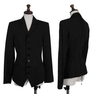 Jean Paul GAULTIER FEMME Back Lace-up Corset Style Jacket