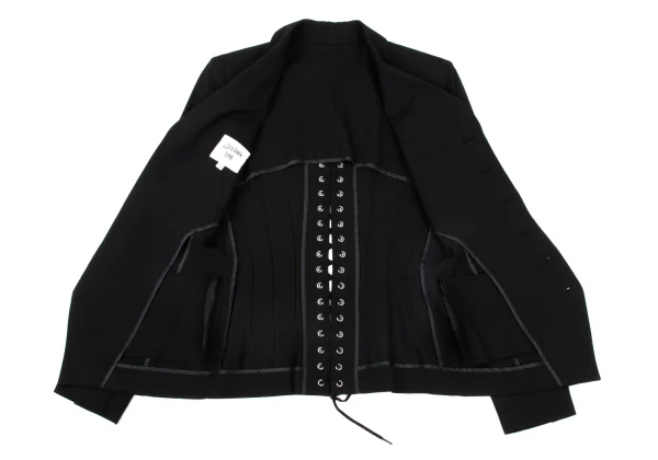 Jean Paul GAULTIER FEMME Back Lace-up Corset Style Jacket K-175836_013
