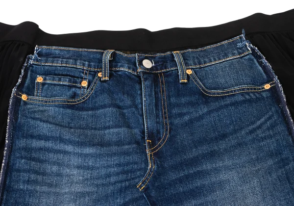 JUNYA WATANABE×Levi's Sheer Pleated Denim Docking Skirt K-175837_004