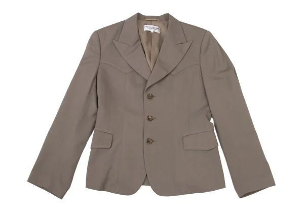 robe de chambre COMME des GARCONS Western-style Yoke Switching Jacket K-175838_002