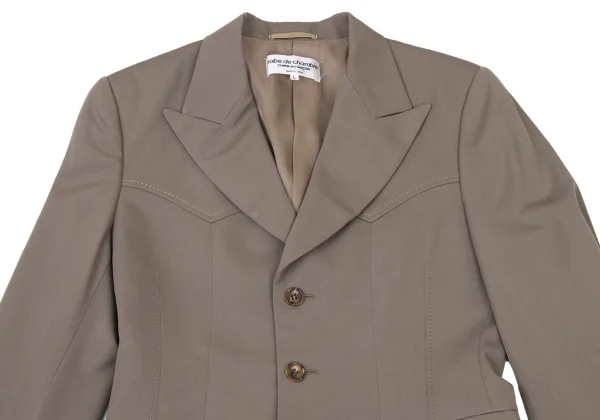 robe de chambre COMME des GARCONS Western-style Yoke Switching Jacket K-175838_003