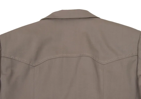 robe de chambre COMME des GARCONS Western-style Yoke Switching Jacket K-175838_017