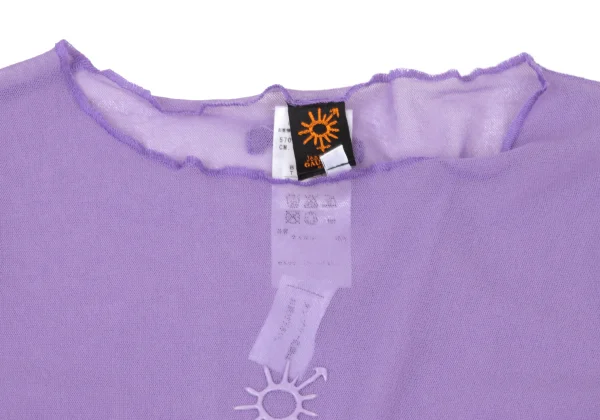 Jean Paul GAULTIER SOLEIL Logo Printed Mesh Top K-175840_004