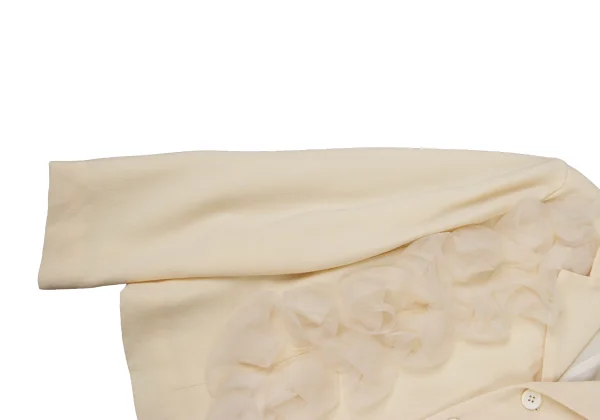 robe de chambre COMME des GARCONS Mesh Frill Jacket K-175841_006