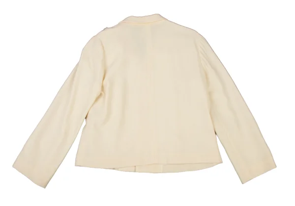 robe de chambre COMME des GARCONS Mesh Frill Jacket K-175841_012