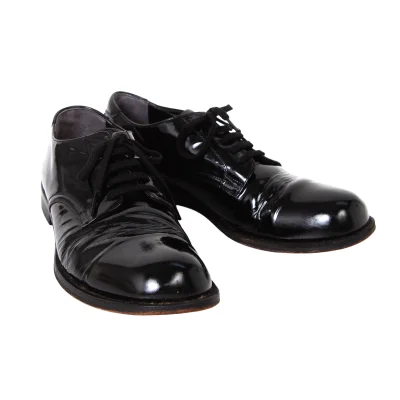 robe de chambre COMME des GARCONS patent Leather