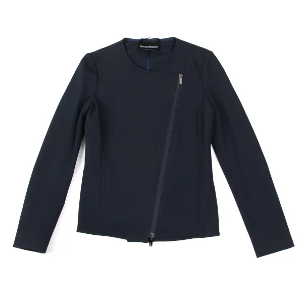 EMPORIO ARMANI Rayon Nylon Motorcycle Jacket K-175845_002