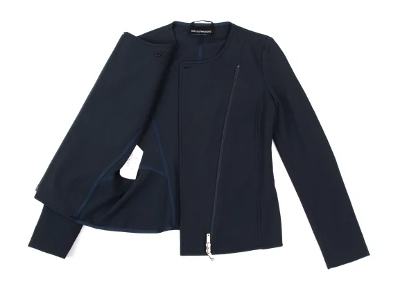 EMPORIO ARMANI Rayon Nylon Motorcycle Jacket K-175845_008