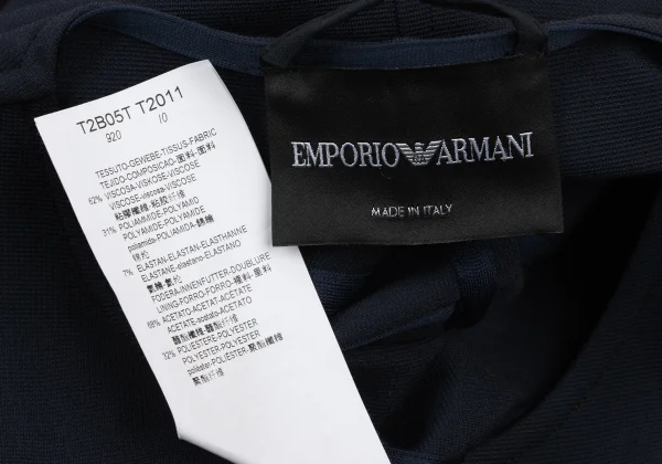 EMPORIO ARMANI Rayon Nylon Motorcycle Jacket K-175845_013