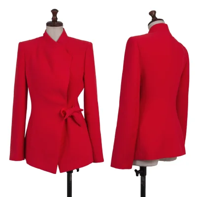 EMPORIO ARMANI Poly Snap Button Jacket