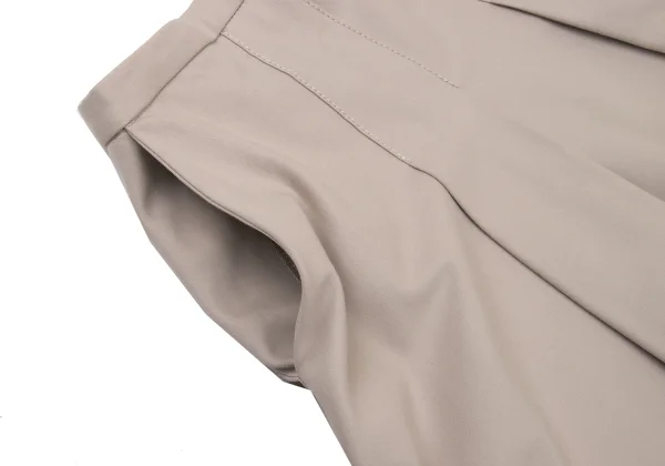 ARMANI COLLEZIONI Stitched Hem Cotton Blend Skirt K-175849_005