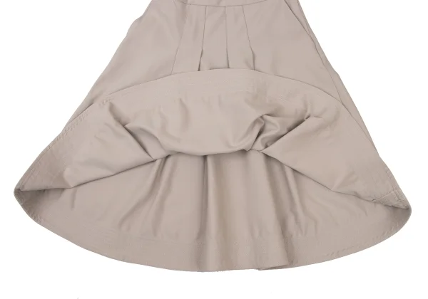 ARMANI COLLEZIONI Stitched Hem Cotton Blend Skirt K-175849_011