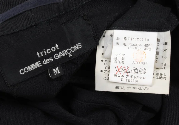 tricot COMME des GARCONS Poly Rayon 4B Jacket K-175850_016