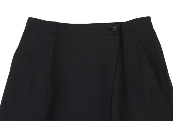 tricot COMME des GARCONS Poly Wool Wrap Design Skirt K-175852_003