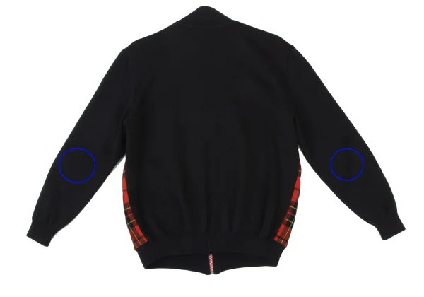 Y's bis Checker Switching Knit Blouson K-175855_016