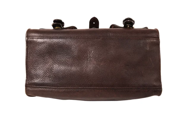 MULBERRY Suede Lining Pocket Design Leather Handbag K-175858_010