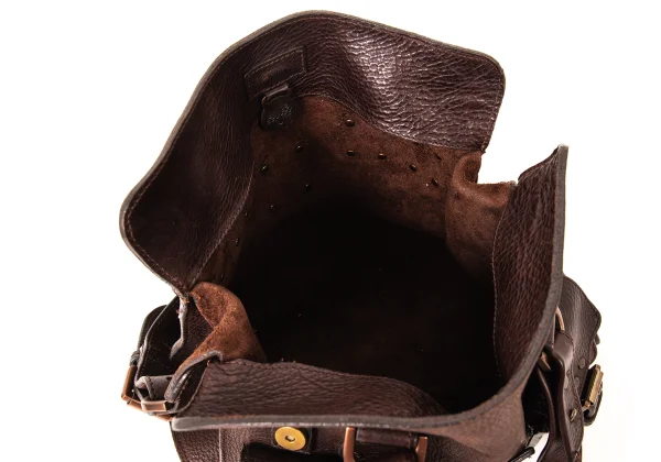 MULBERRY Suede Lining Pocket Design Leather Handbag K-175858_012