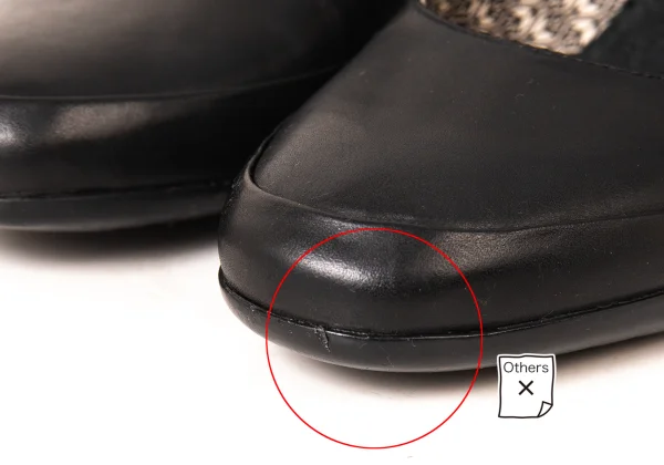 CAMPER Side Zip Leather Heel Pumps K-175861_003