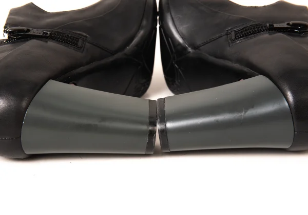 CAMPER Side Zip Leather Heel Pumps K-175861_009