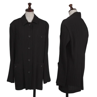 ISSEY MIYAKE Pleats Patch Pocket Jacket