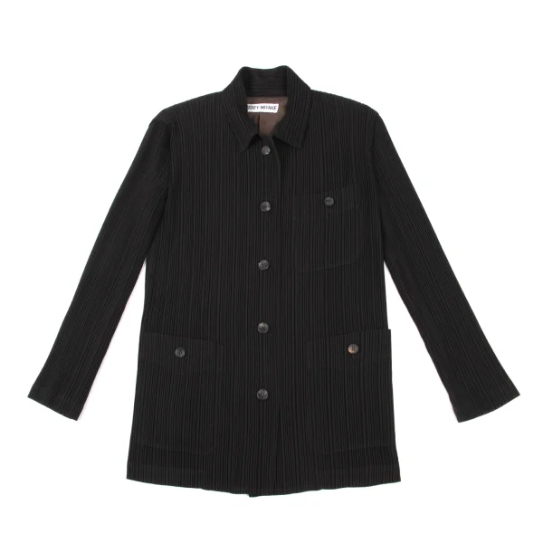 ISSEY MIYAKE Pleats Patch Pocket Jacket K-175862_002