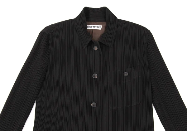ISSEY MIYAKE Pleats Patch Pocket Jacket K-175862_003