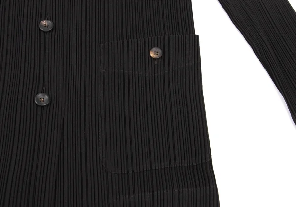 ISSEY MIYAKE Pleats Patch Pocket Jacket K-175862_011
