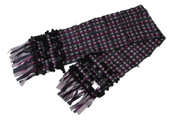 ISSEY MIYAKE WHITE LABEL Decorative Braided Design Stole K-175864_002