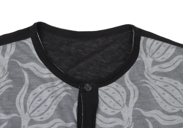 Y's Graphic Switching Front Button T Shirt K-175867_004