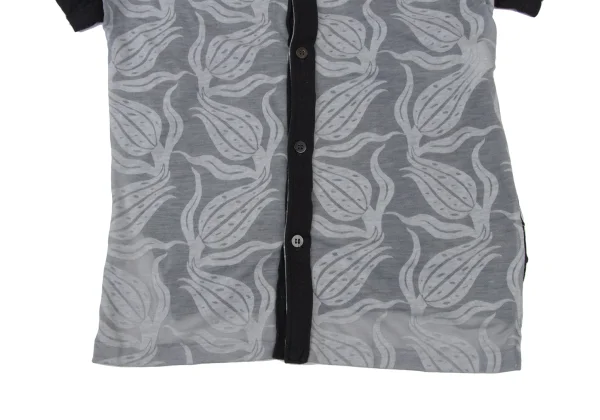 Y's Graphic Switching Front Button T Shirt K-175867_007