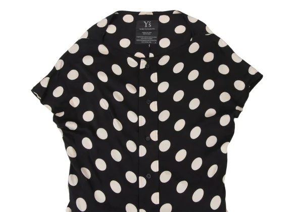 Y's Rayon Dot Print Sleeveless Top K-175868_003