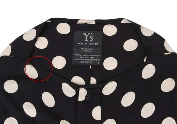 Y's Rayon Dot Print Sleeveless Top K-175868_004