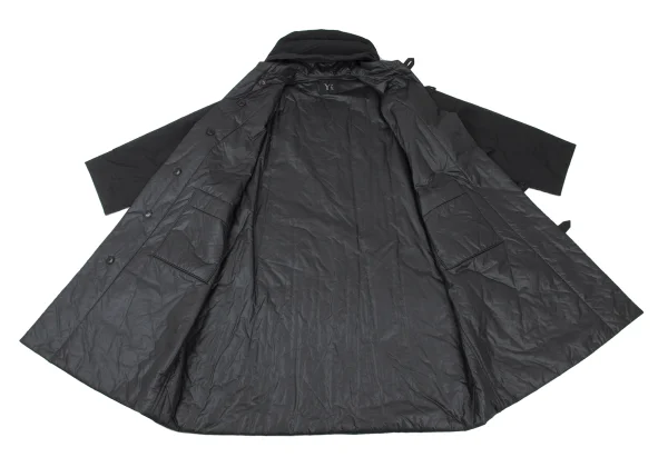 Y's Nylon Padded Reversible Hooded Coat K-175870_011