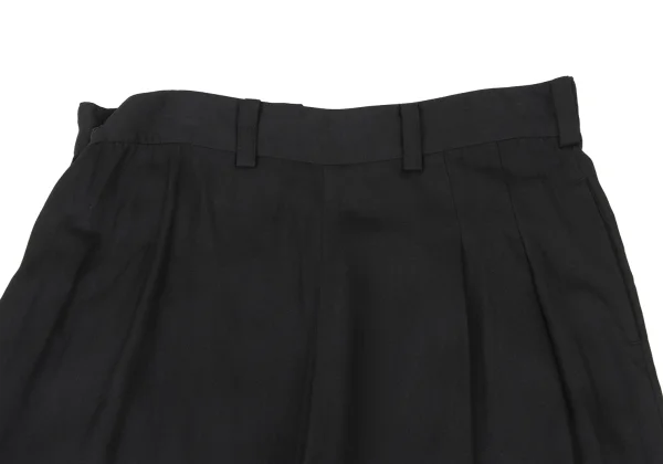 Y's Rayon Tuck Wide Pants K-175871_002